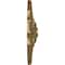 Ekena Millwork Shakuras Ceiling Medallion (Fits Canopies up to 1 3/8"), Hand-Painted Pale Gold, 9"OD x 1 3/8"P CM09SHPAS - alternate 3